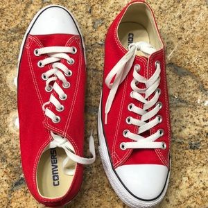 Red converse
